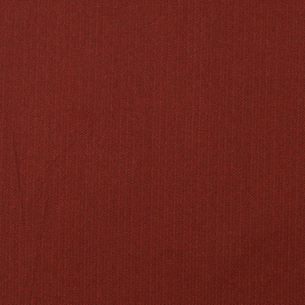 PAPRIKA - Burgundy/Red/Rust Chevron/Herringbone, Small Scale, Stripe Upholstery Fabric 54 Inches"