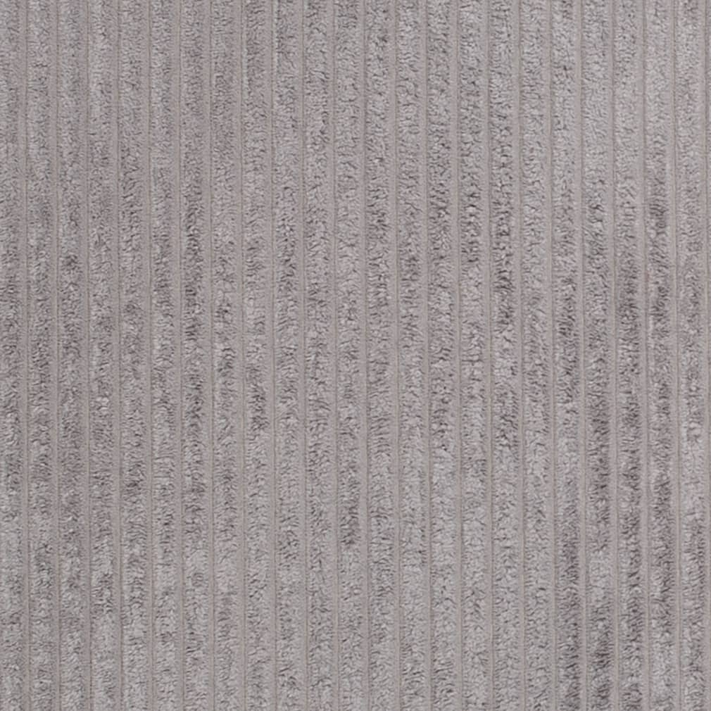 Flint - Grey & Silver Plain & Solid,Stripe Upholstery Fabric 54 Inches"