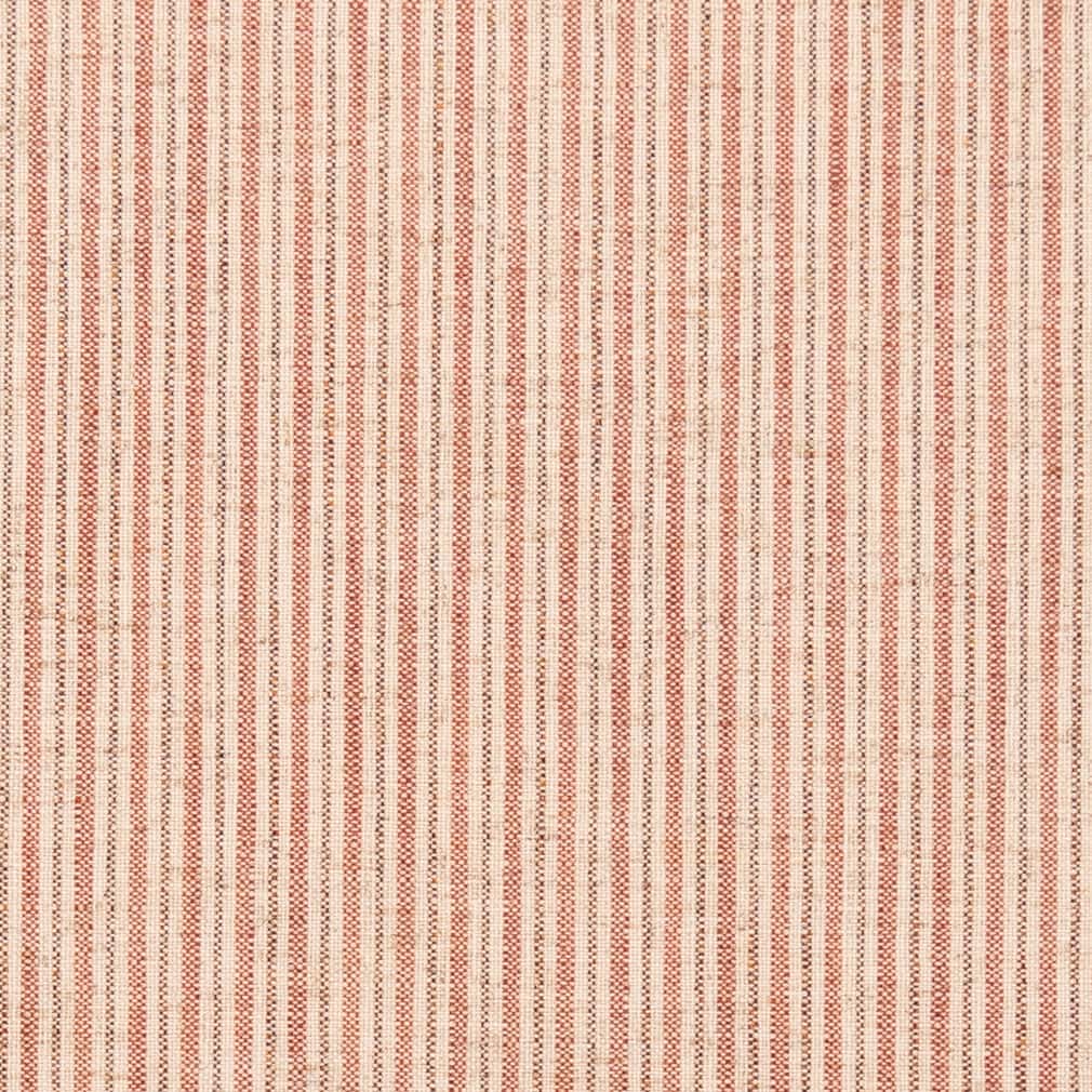Upholstery Fabric - Coral &#x26; Peach,Pink Small Scale,Stripe Upholstery Fabric 54 Inches&#x22;