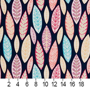 Upholstery Fabric - Aqua & Teal,Black,Pink Abstract & Geometric,Leaves Upholstery Fabric 54 Inches"