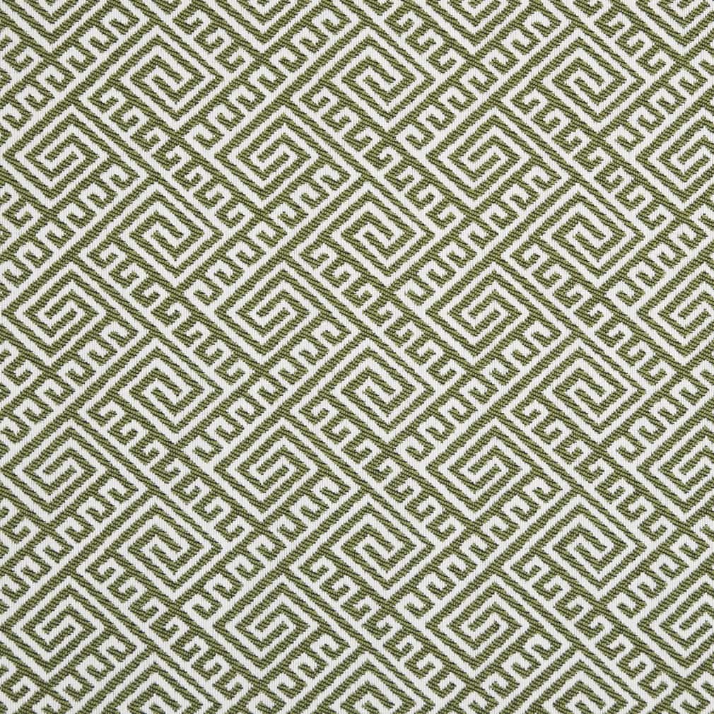 Lime - Green Abstract & Geometric,Greek Key Upholstery Fabric 54 Inches"