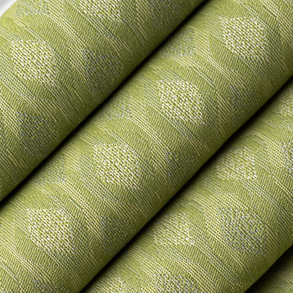 Sage - Green Abstract & Geometric Upholstery Fabric 54 Inches"