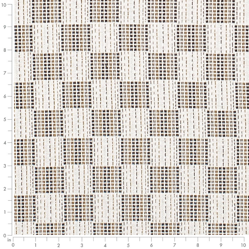 Eclipse - Black,Brown Abstract & Geometric Upholstery Fabric 54 Inches"