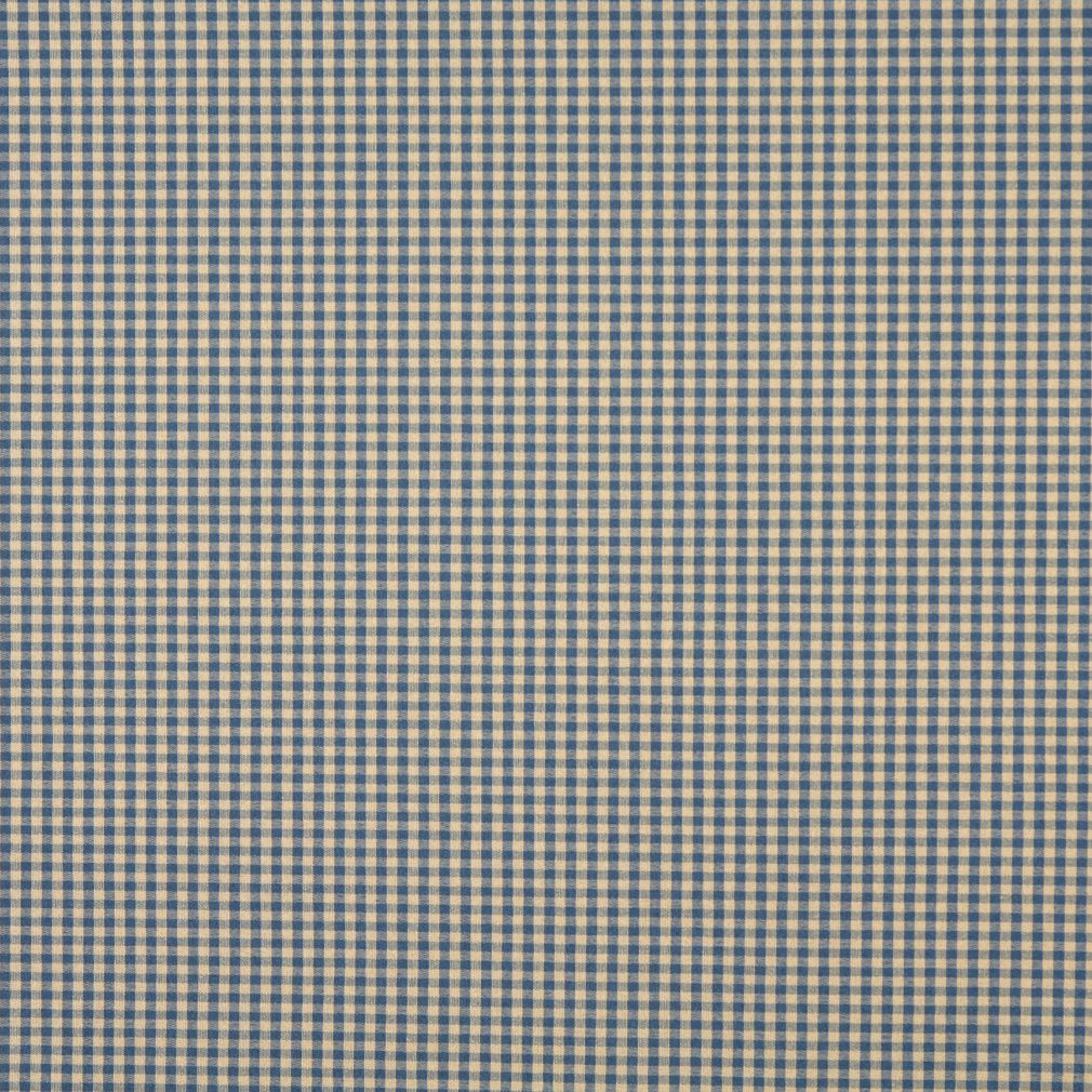 Wedgewood - Blue Check & Houndstooth Upholstery Fabric 54 Inches"