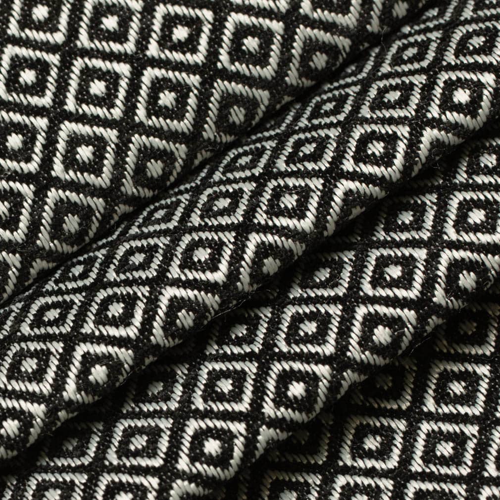 Upholstery Fabric - Black Diamonds,Small Scale Upholstery Fabric 54 Inches"