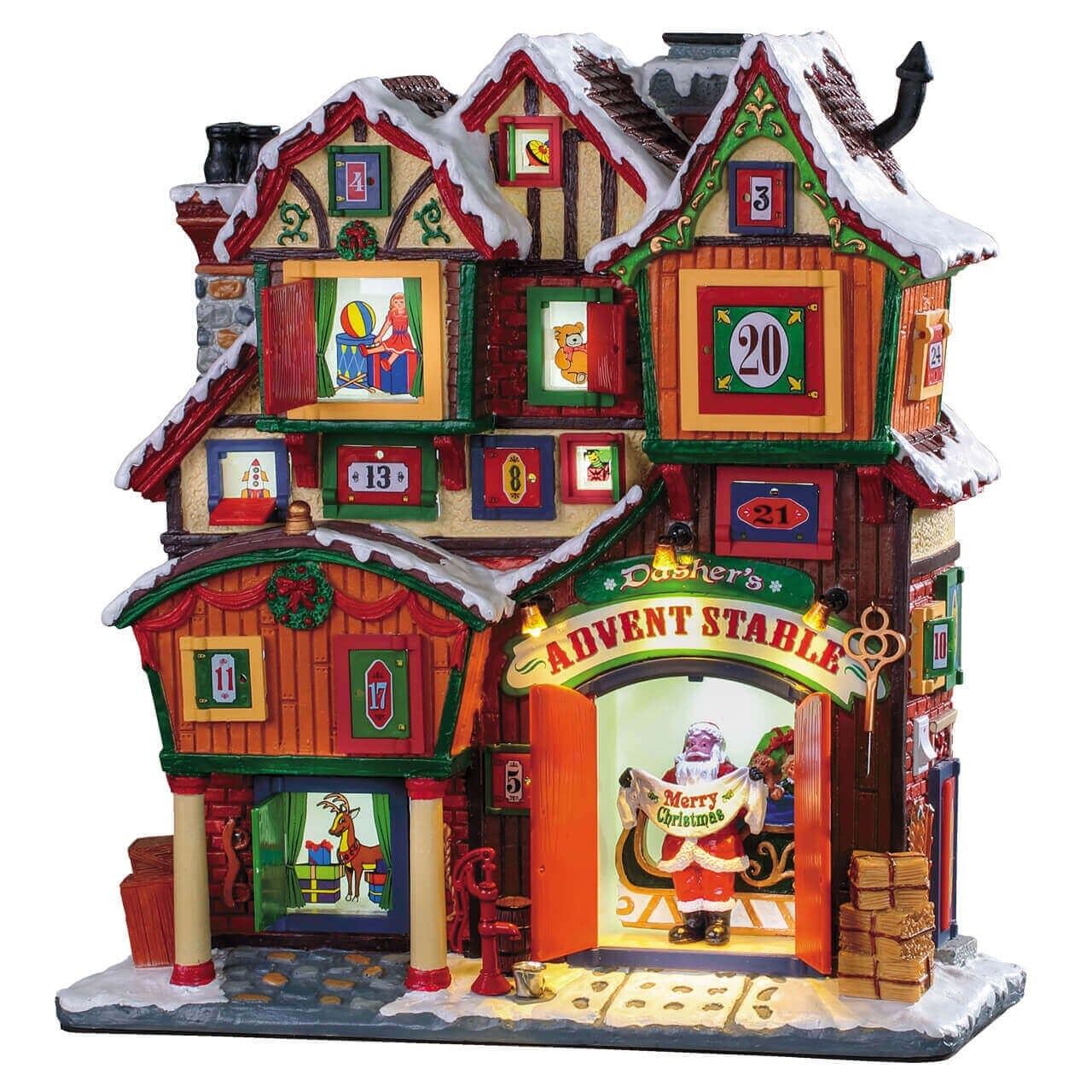 Lemax Dasher&#x27;s Advent Stable