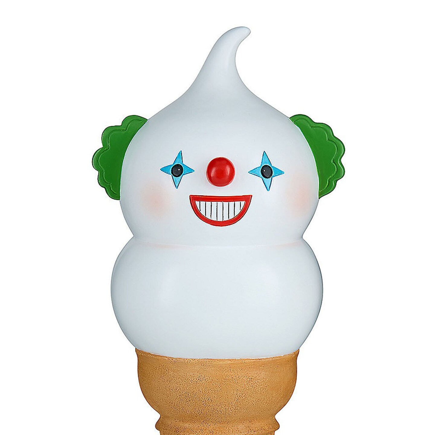 Creepy Clown I-Scream Cone Halloween Tabletop Decoration Polyresin Figurine 14 Inch