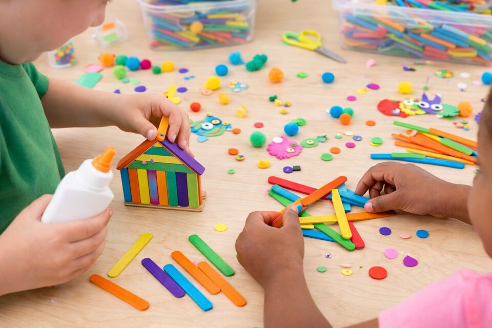 Listing Title: MINI COLOR WOOD CRAFT STICKS 2‑3/4" – 100‑Pack – Assorted Colors for Crafts, Classroom, DIY Projects