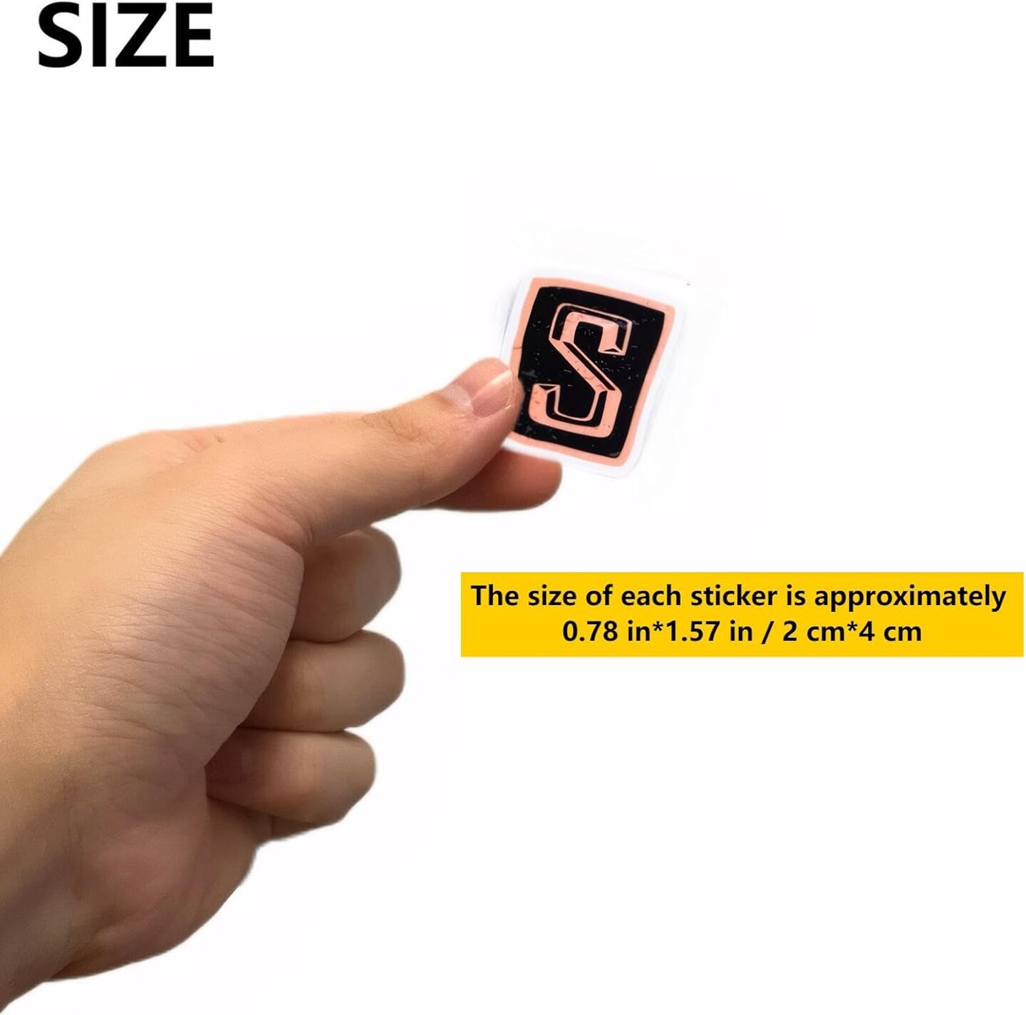 104Pcs Alphabet Stickers Waterproof Vinyl Decals Vintage Letter Stickers A-Z