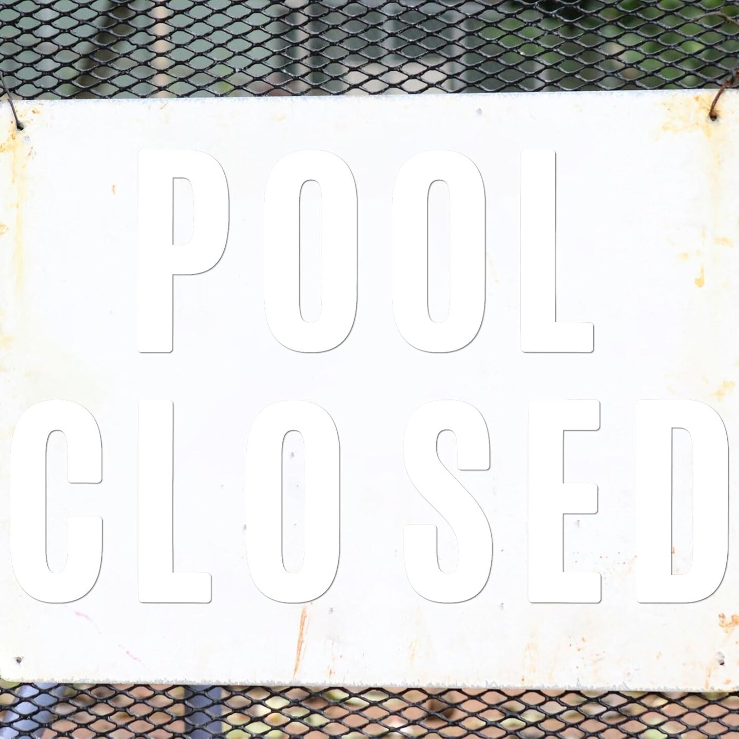 6 Inch Large White Letters Stickers, 76 Pieces Self Adhesive Alphabet Sticker 14 Sheets