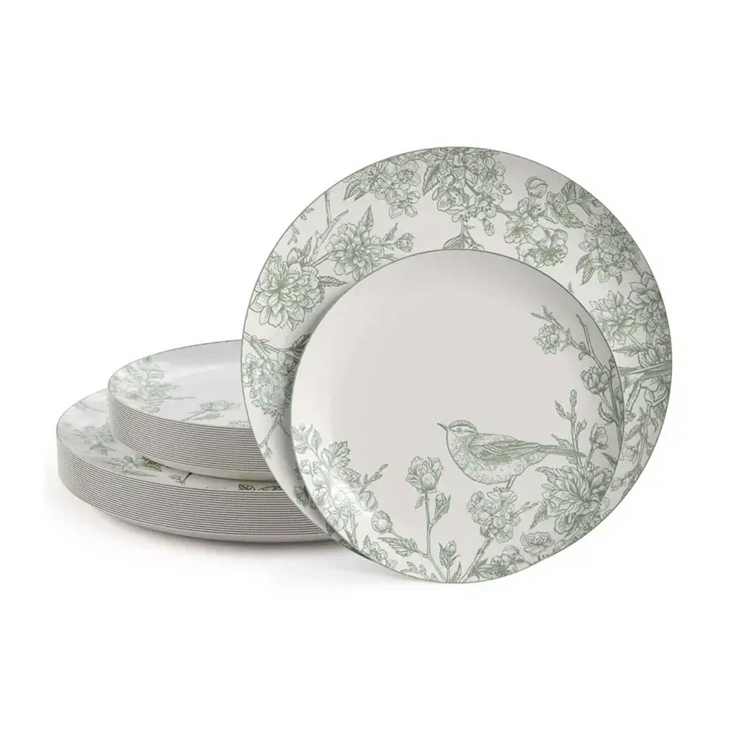20 Count Earthtrends Yaffa Design Paper Plates Add Sophistication to Events 10 Inch