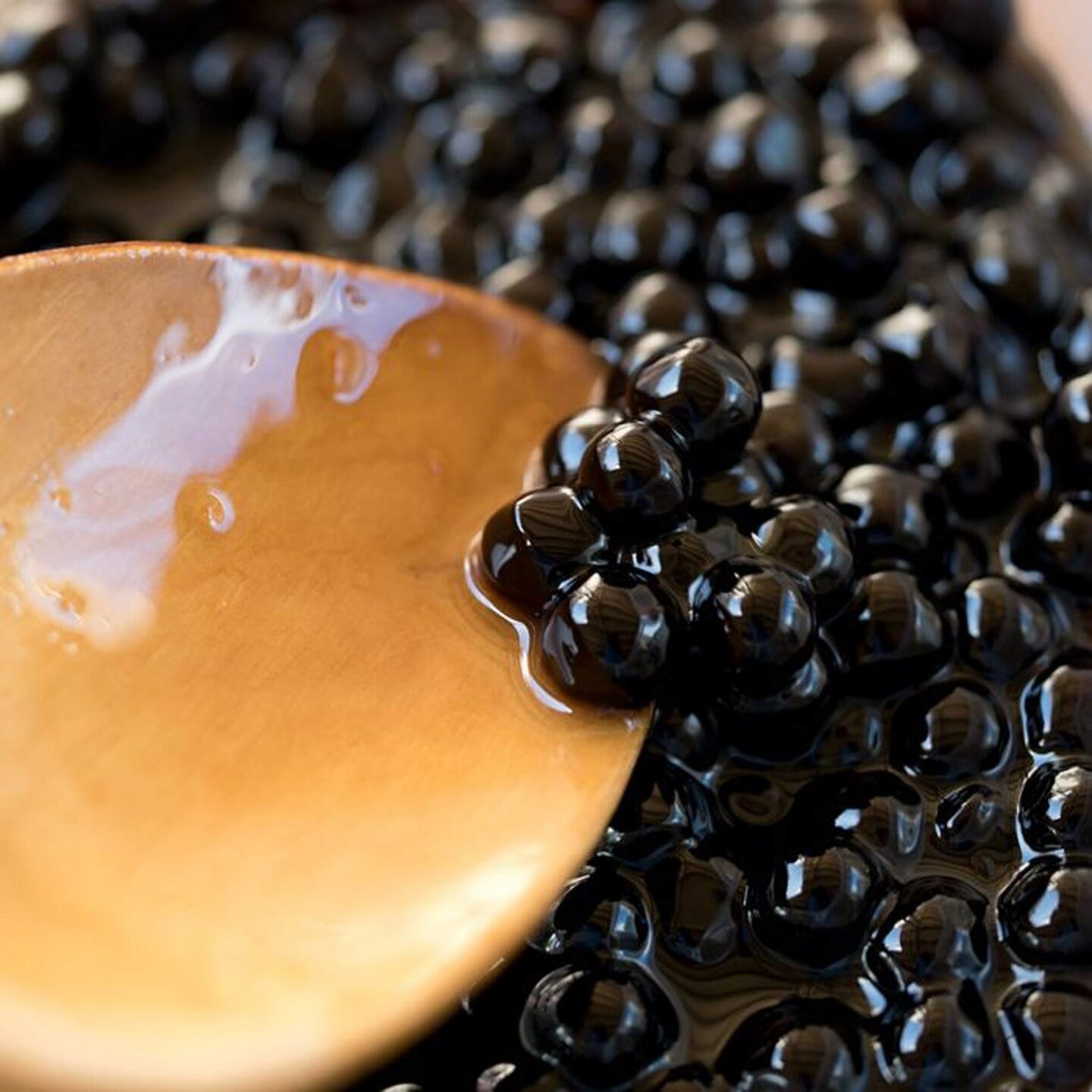 Black Tapioca Pearl 2.2 lbs, Chewy Boba for Homemade Bubble Tea