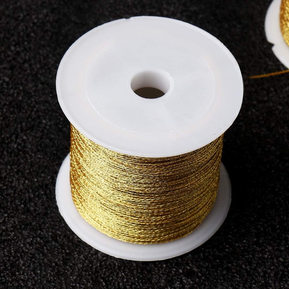 Gold Thread String for Bracelet Making
