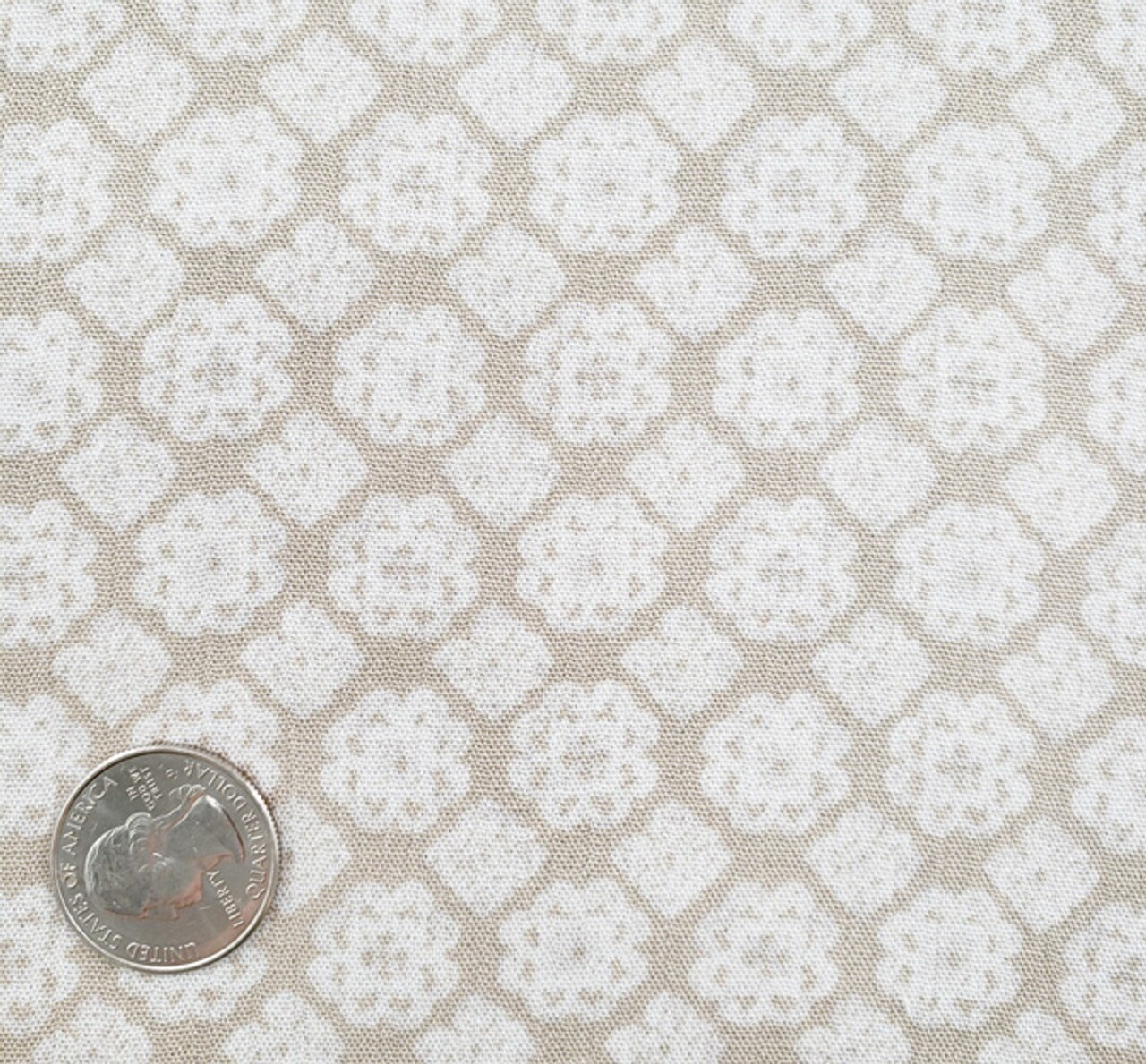 1 Yard Rayon Crinkle Taupe Woven Fabric, 50/52&#x2033; Wide 100% Rayon