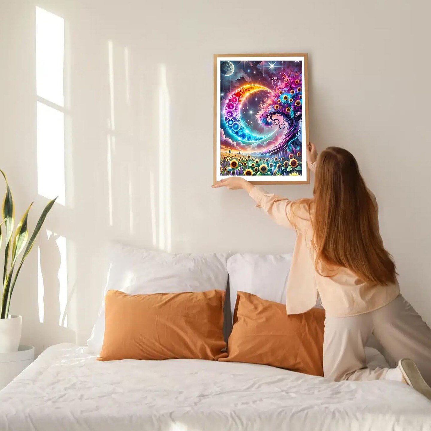 Phoenix Diamond Art Kits for Adults-HD Canvas