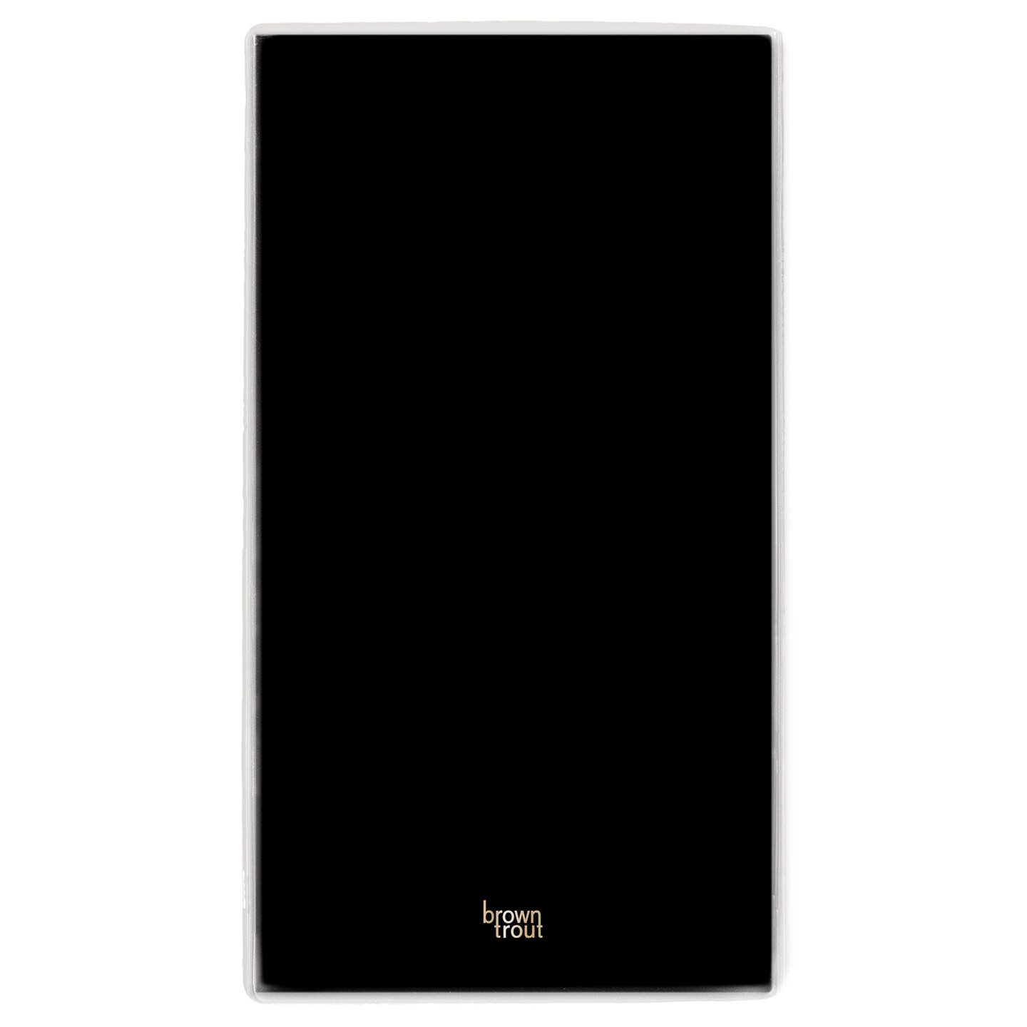 ViewPoint Black | 2026-2027 3.5 x 6.5 Inch Two Year Monthly Pocket Planner Calendar | Foil Stamped Cover