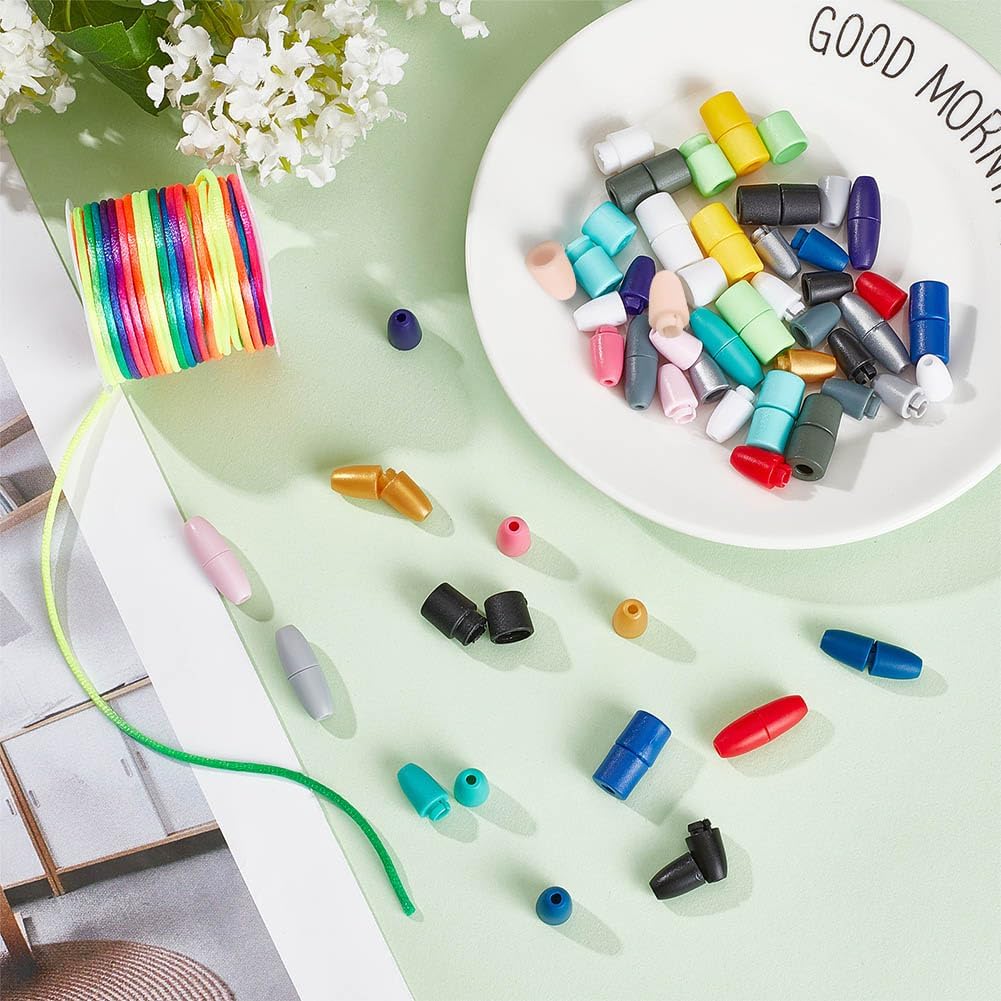 Colorful Nylon String Cords for Necklace Bracelet Jewelry DIY Craft Making