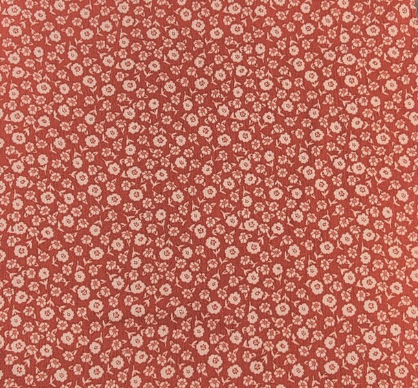 1 Yard Red Oatmeal Rayon Crinkle Apparel Fabric 50/52 inches Width