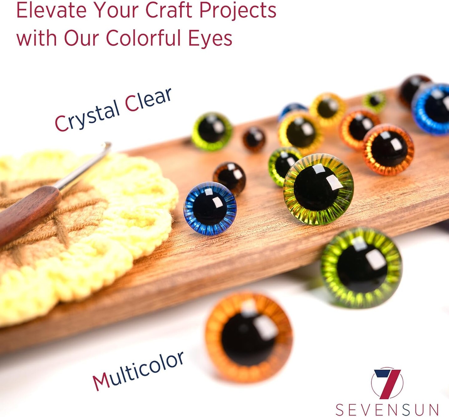 266 PCS Safety Eyes for Crocheting