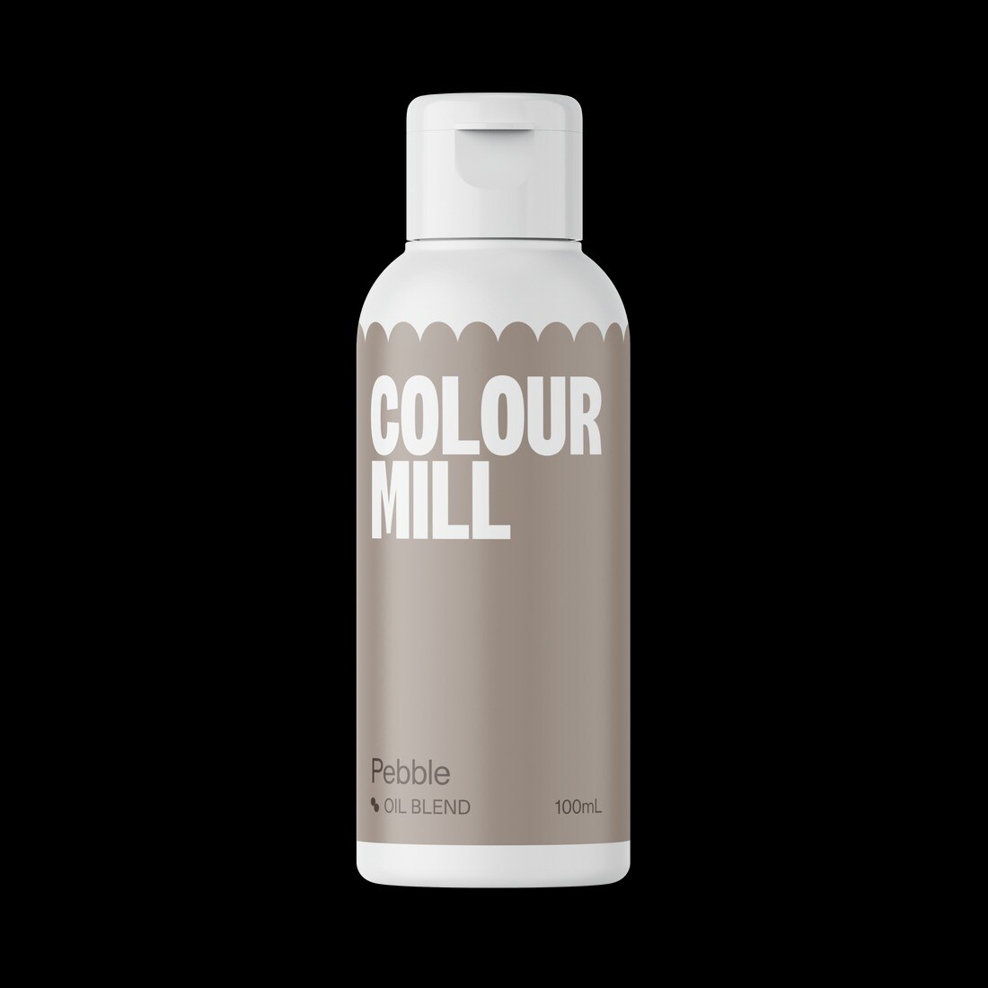 Pebble Oil Based Edible Food Colouring 100ml for Buttercream Chocolate and Fondant