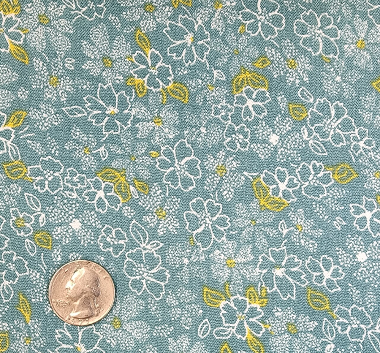 1 Yard Sage Green Rayon Crinkle Fabric Lightweight Soft Textured Apparel Material 50/52 Inch Width