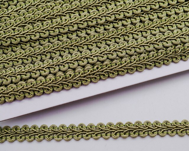 1/2&#x22; x 15 Yards Sage Gimp Braid 5 Packs Gimp Braid Trim