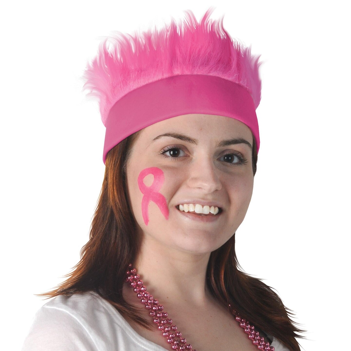 12 Pack Beistle Hairy Headband - pink
