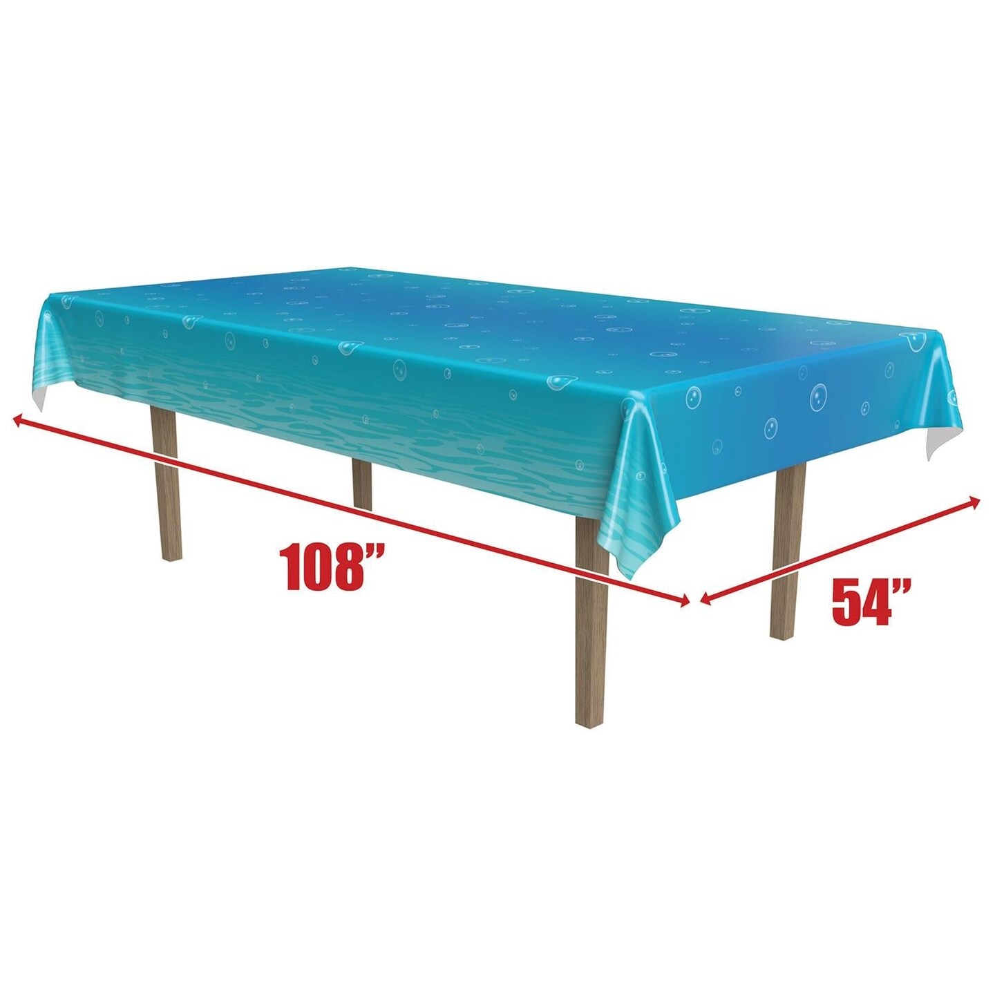 12 Pack Beistle Under The Sea Party Tablecover