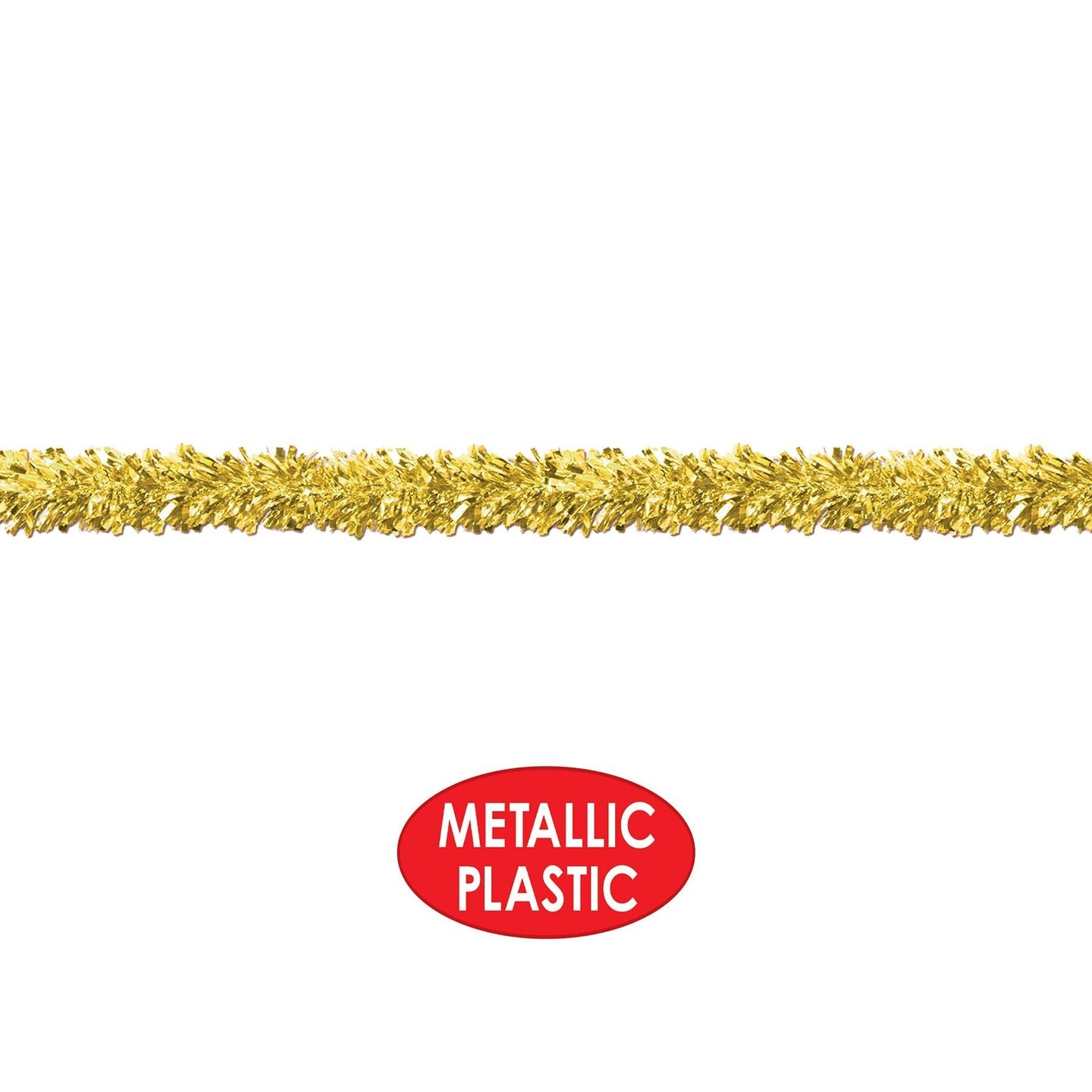 12 Pack Beistle 6-Ply Metallic Party Festooning Garland - gold