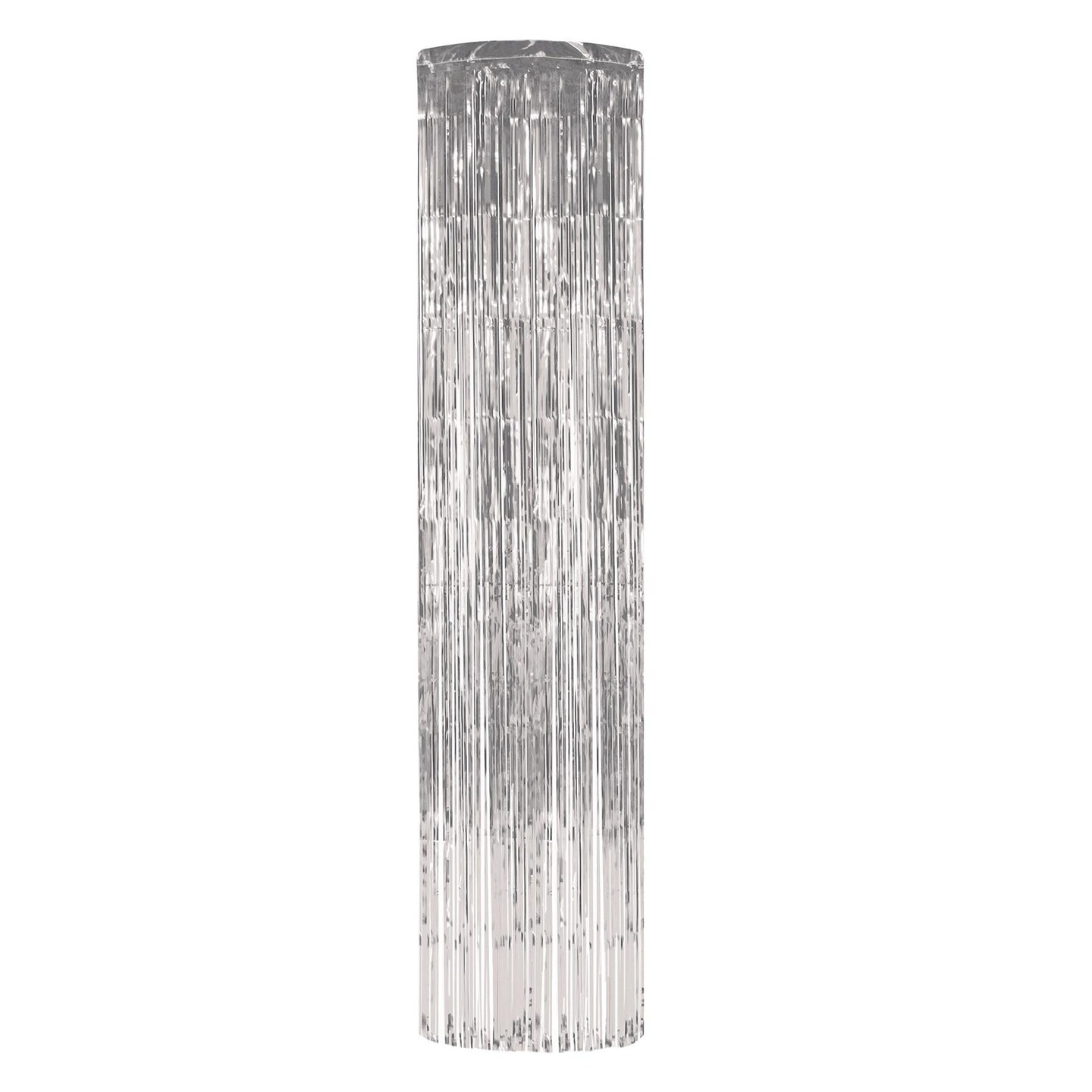 6 Pack Beistle 1-Ply Gleam &#x27;N Party Column - silver