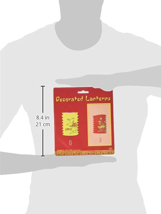 24 Pack Beistle Chinese Party Paper Lanterns