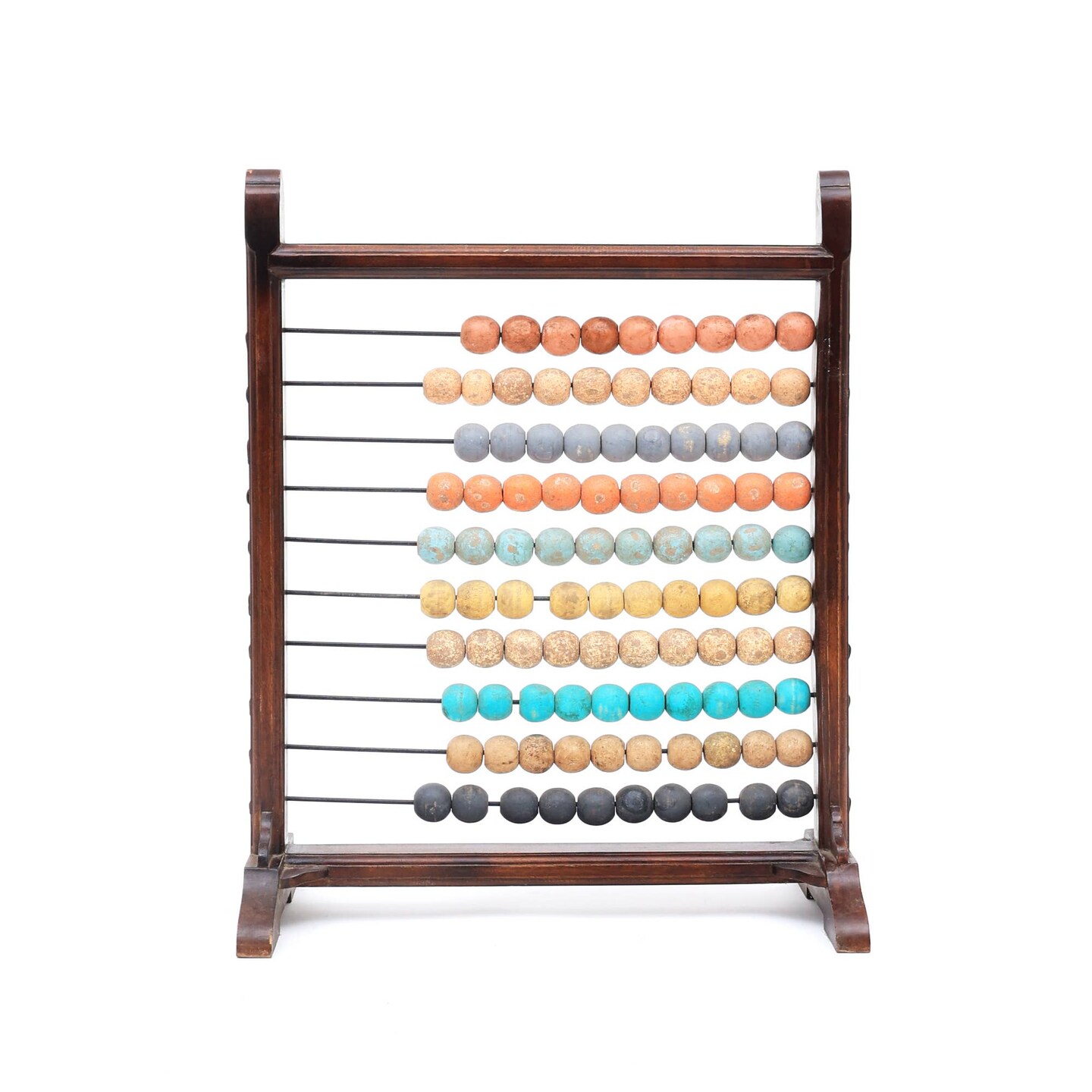 Wooden Abacus Growing Learning Development Toy - 14&#x22; X 18&#x22;