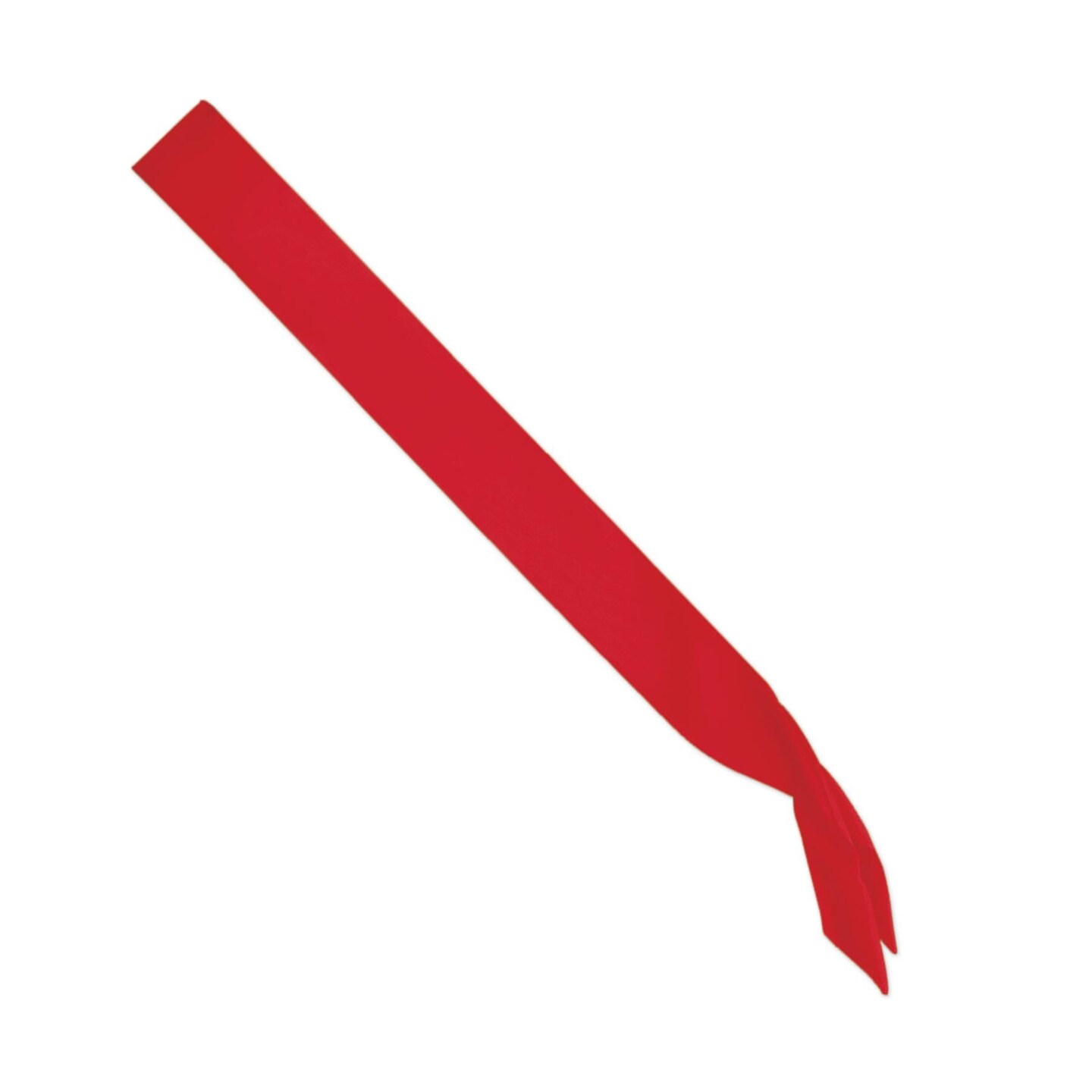 6 Pack Beistle Satin Sash - red