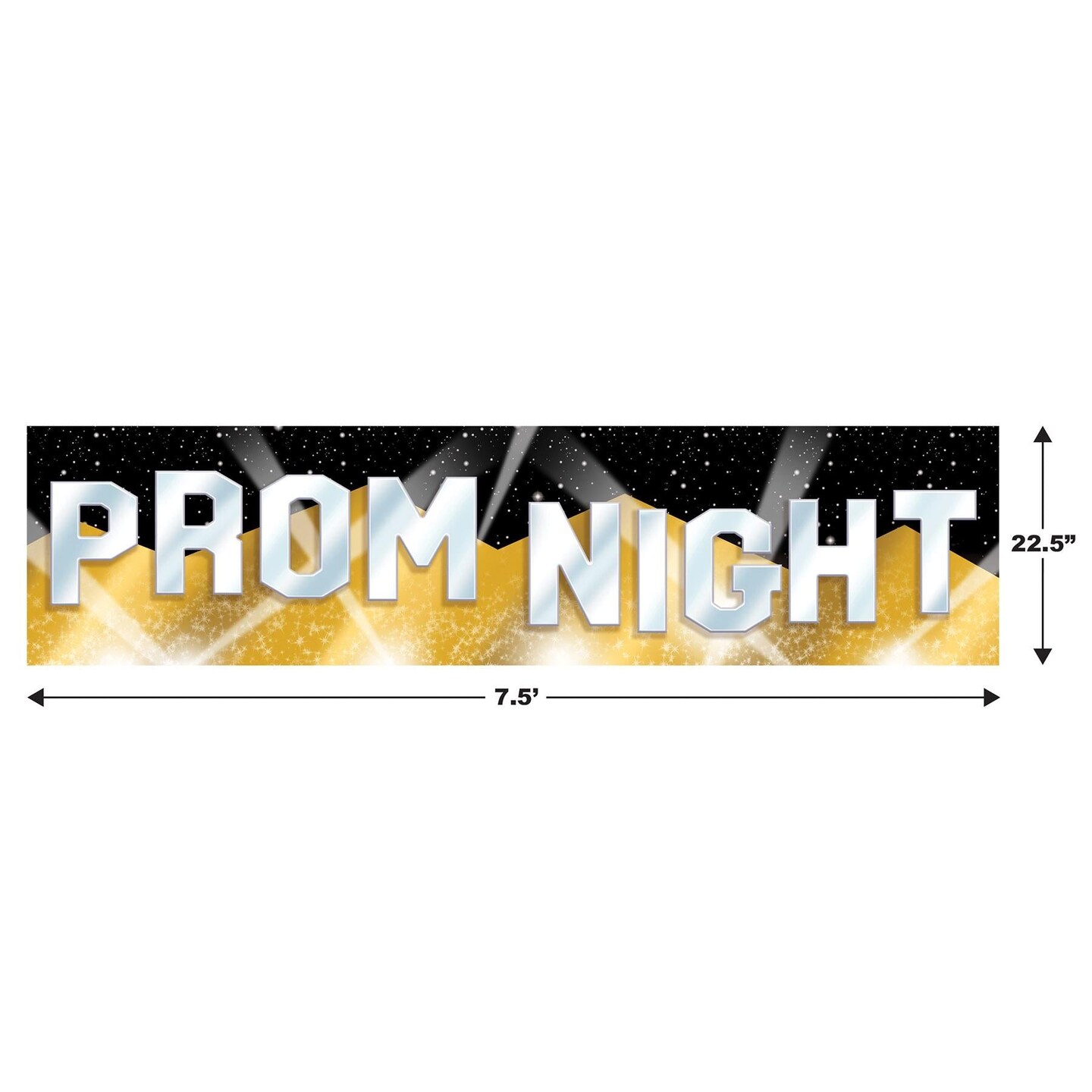 Beistle Red Carpet Prom Night Sign Party Stand-Up Decoration