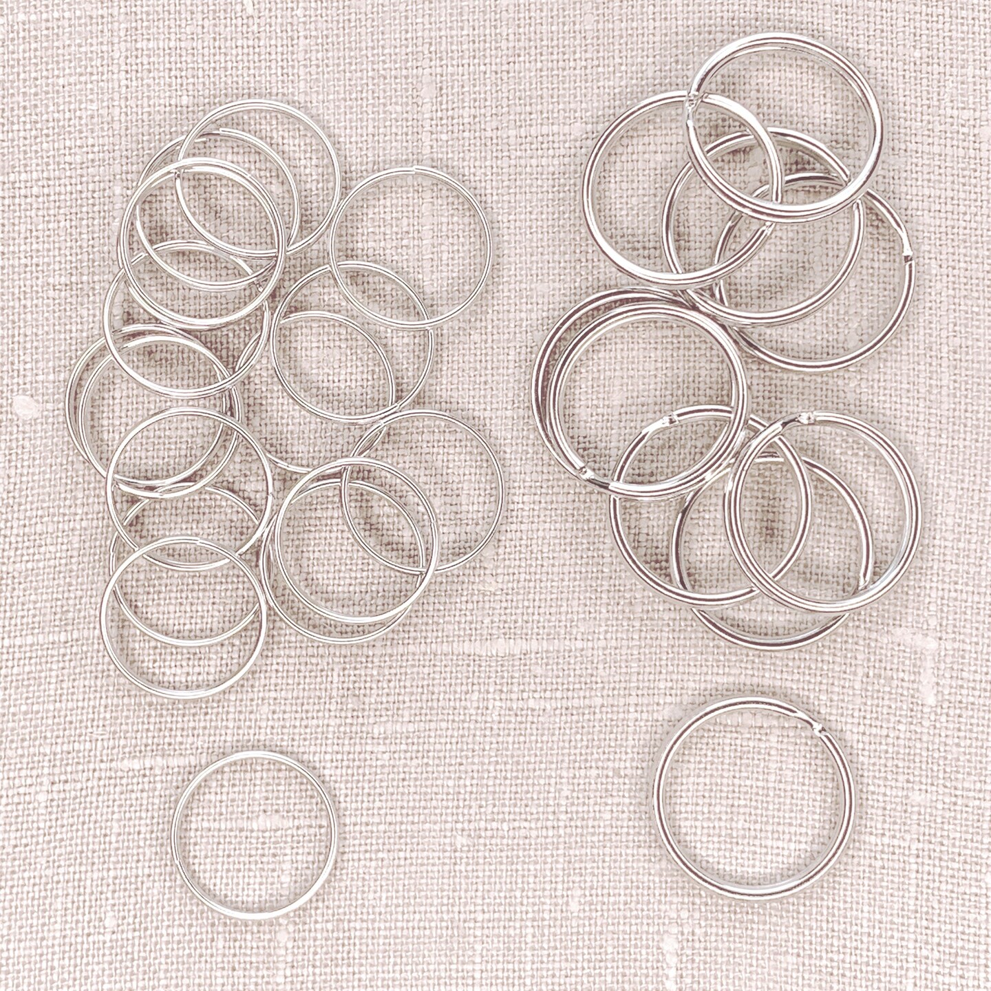 Split Key Rings 25pc Assortment