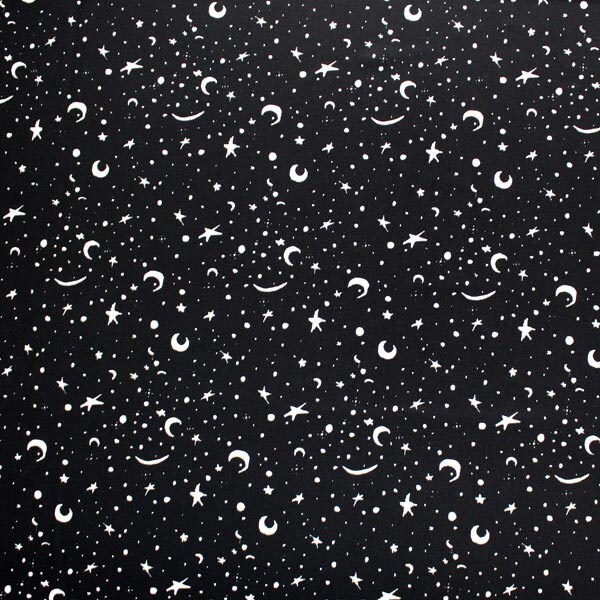 Stars Moons Printed Spandex