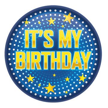 6 Pack Beistle It&#x27;s My Birthday Button