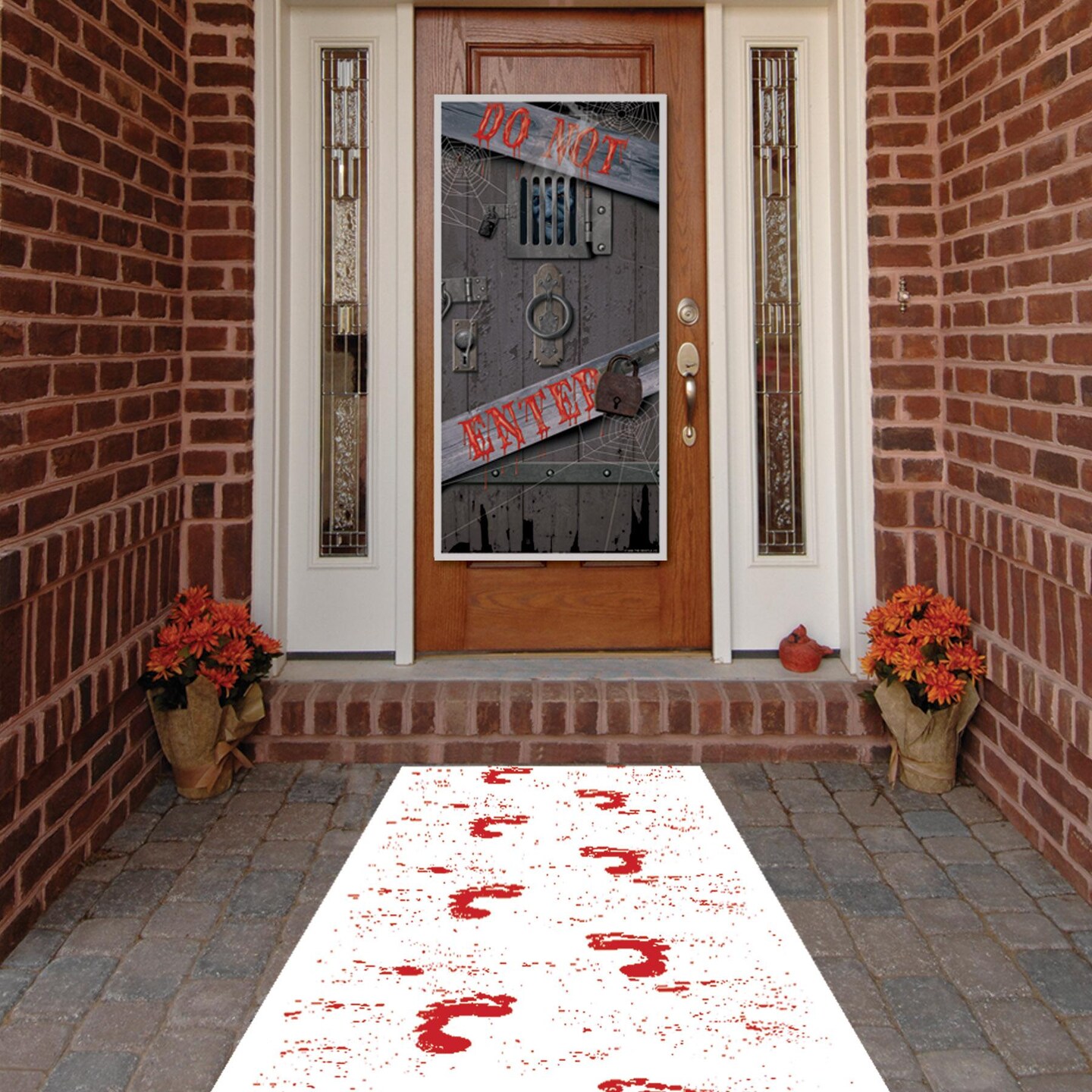 6 Pack Beistle Halloween Bloody Footprints Runner