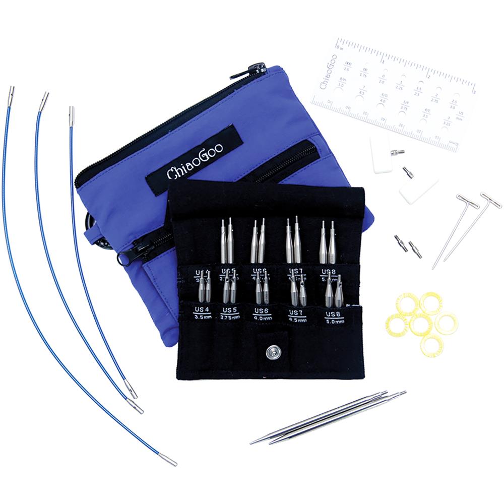 ChiaoGoo TWIST Shorties Set 2&#x22; &#x26; 3&#x22; - US 4-8 (3.5-5mm)