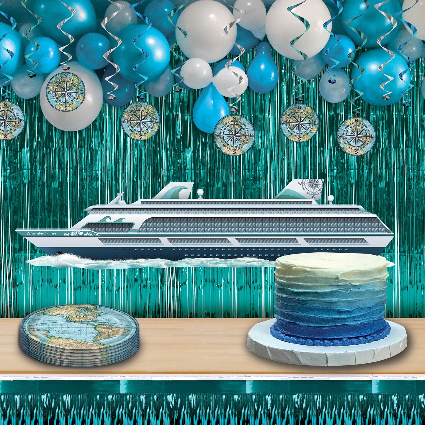12 Pack Beistle Jointed Cruise Ship Party Prop