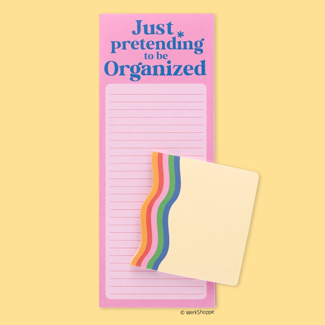 To Do Or Not To Do Magnetic Pad Set, To Do List and Grocery List Notepad