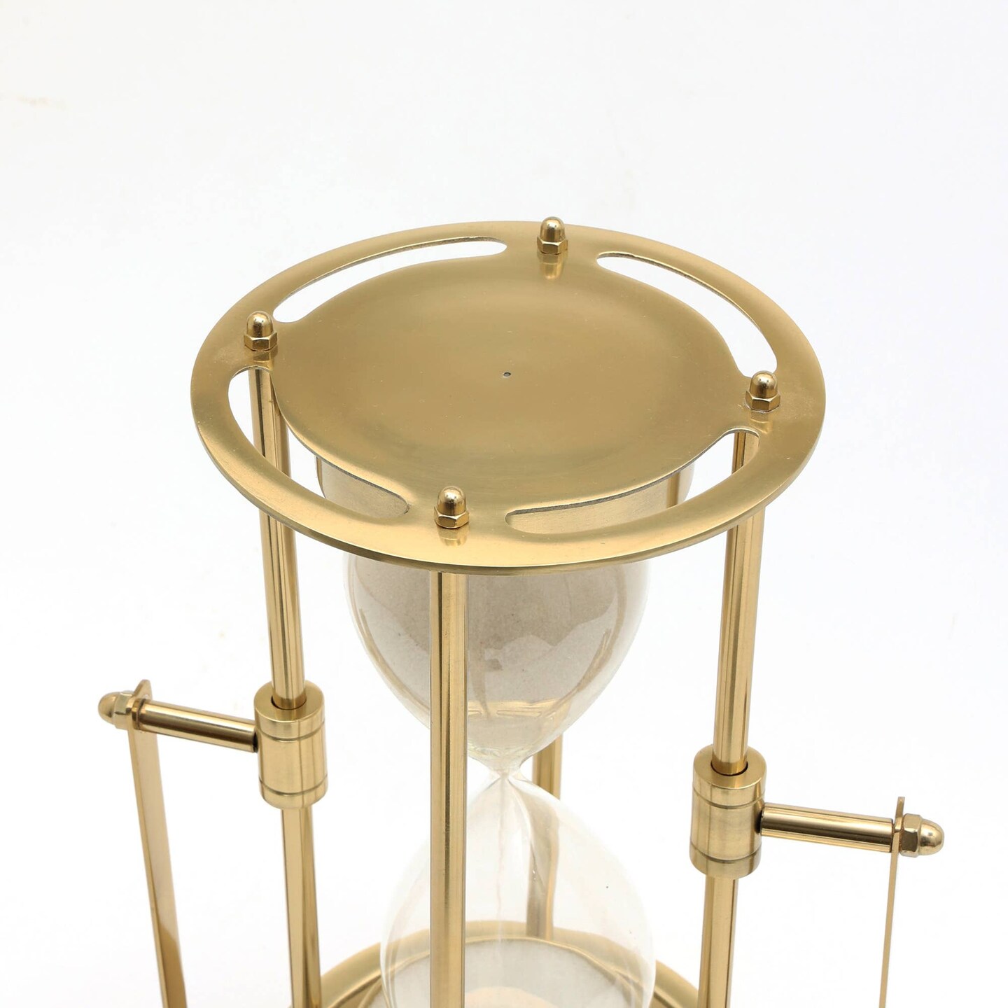 Decorative Aluminum Sand Timer - Hourglass (10&#x22;X9&#x22;X14&#x22;)