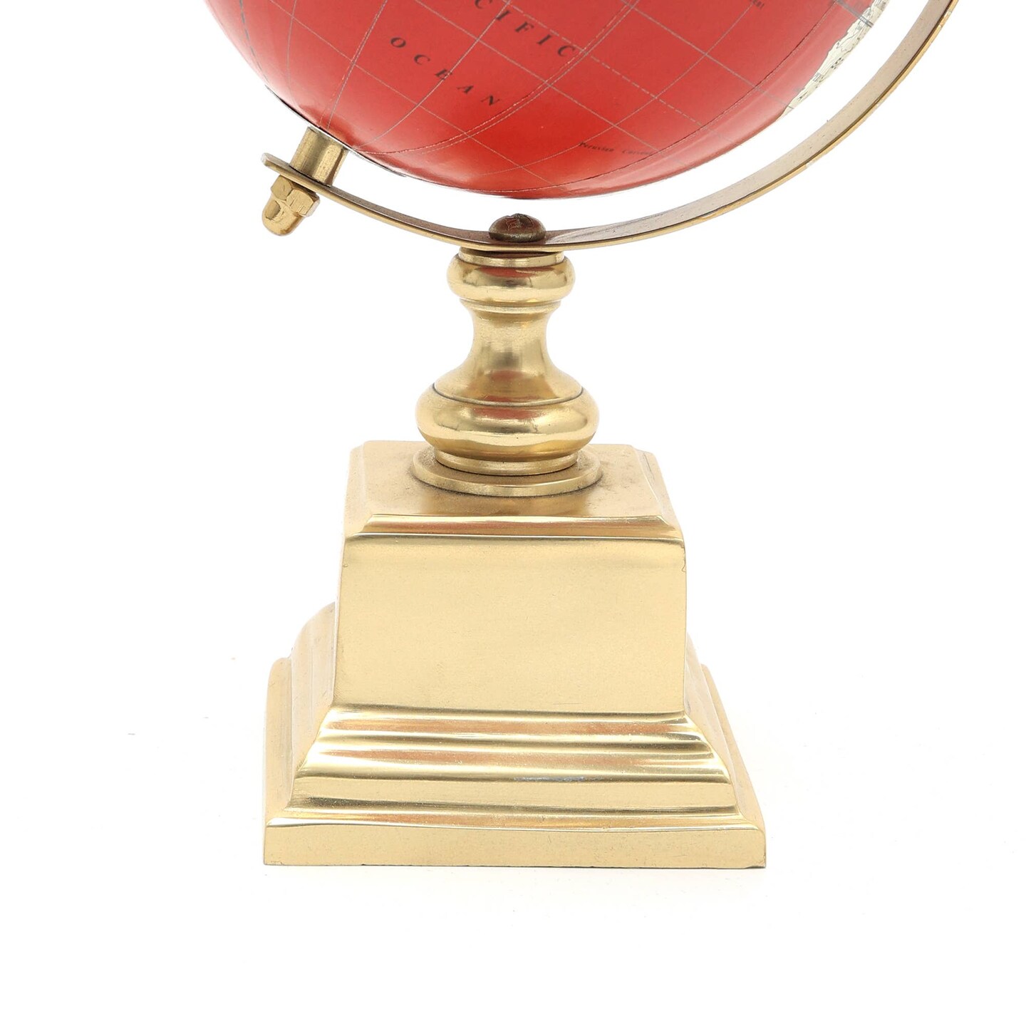 Tabletop Decorative Globe on Aluminum Base-10.75&#x22;(H)