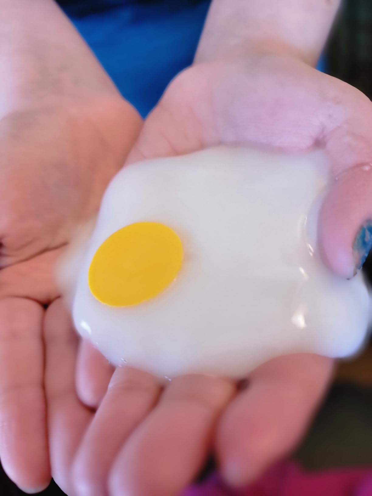 12pcs Easter Slime Eggs for Kids Egg Yolk Slime Easter Basket Fillers Easter Eggs Hunt Basket Stuffers Filler and Party Favors