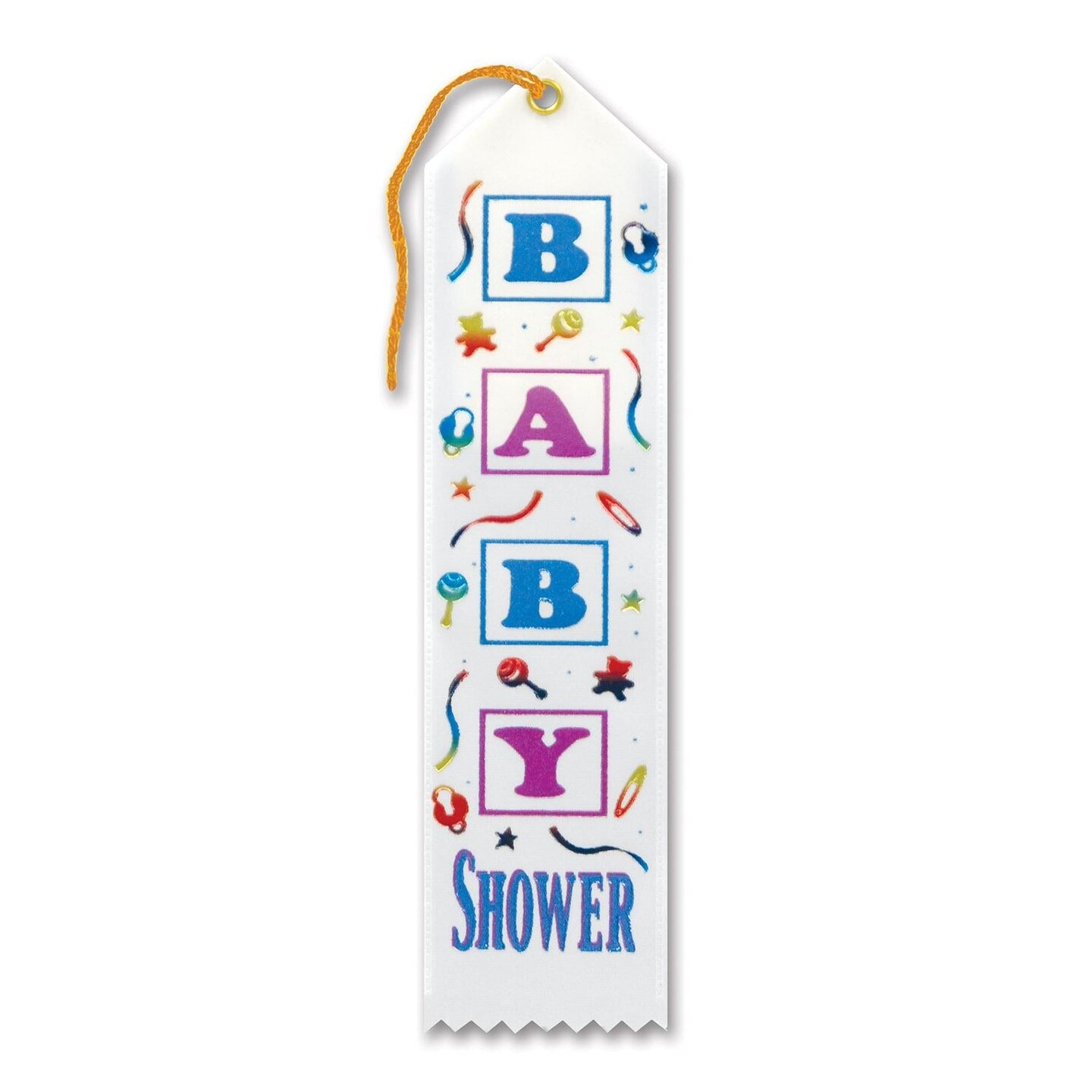 6 Pack Beistle Baby Shower Award Ribbon