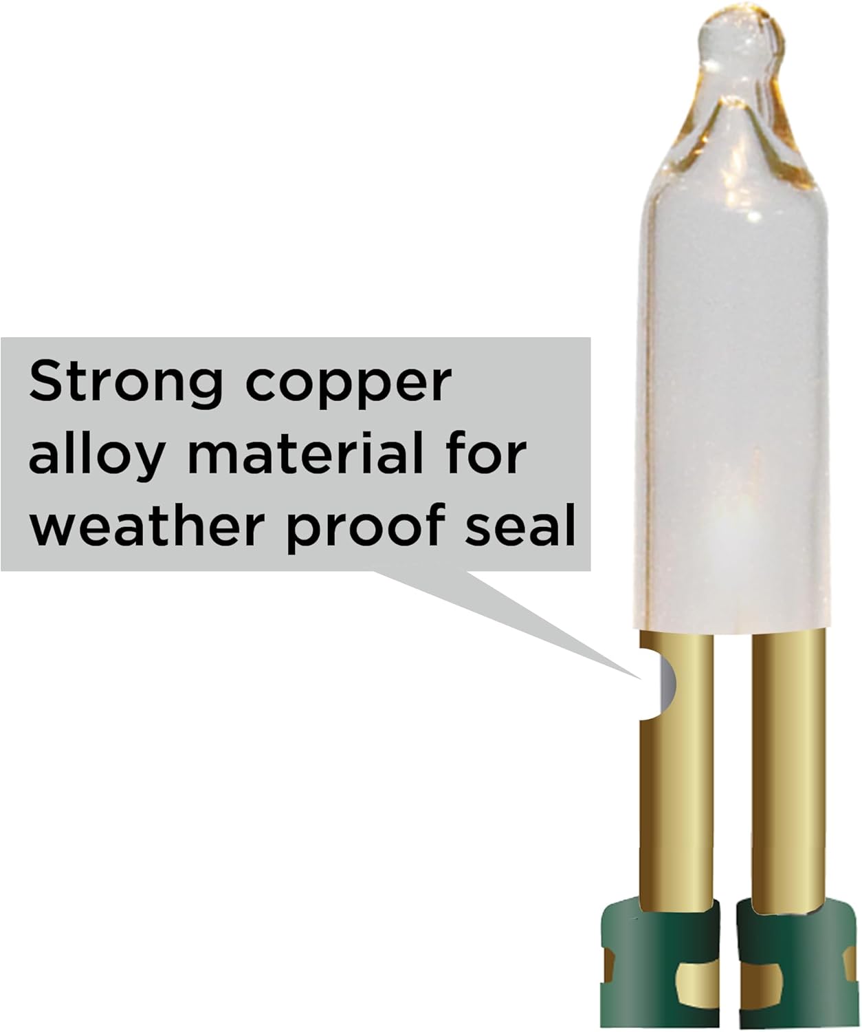 100 Count Mini String Christmas Lights, Teal - 22 feet Indoor/Outdoor Christmas Tree Lights with White Wire