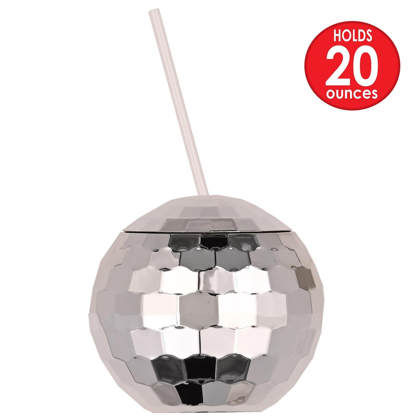6 Pack Beistle Plastic Disco Ball Party Cup