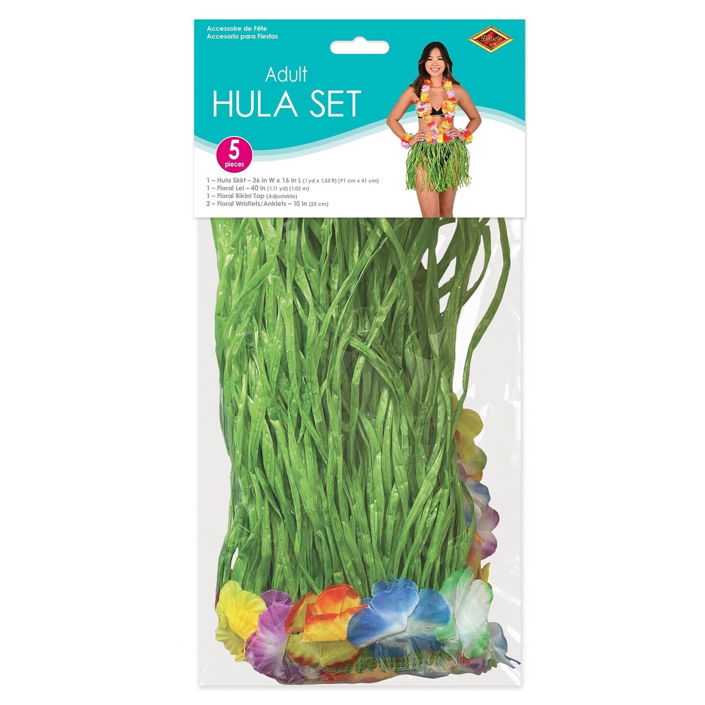 12 Pack Bulk Luau Party Adult Hula Set | Michaels