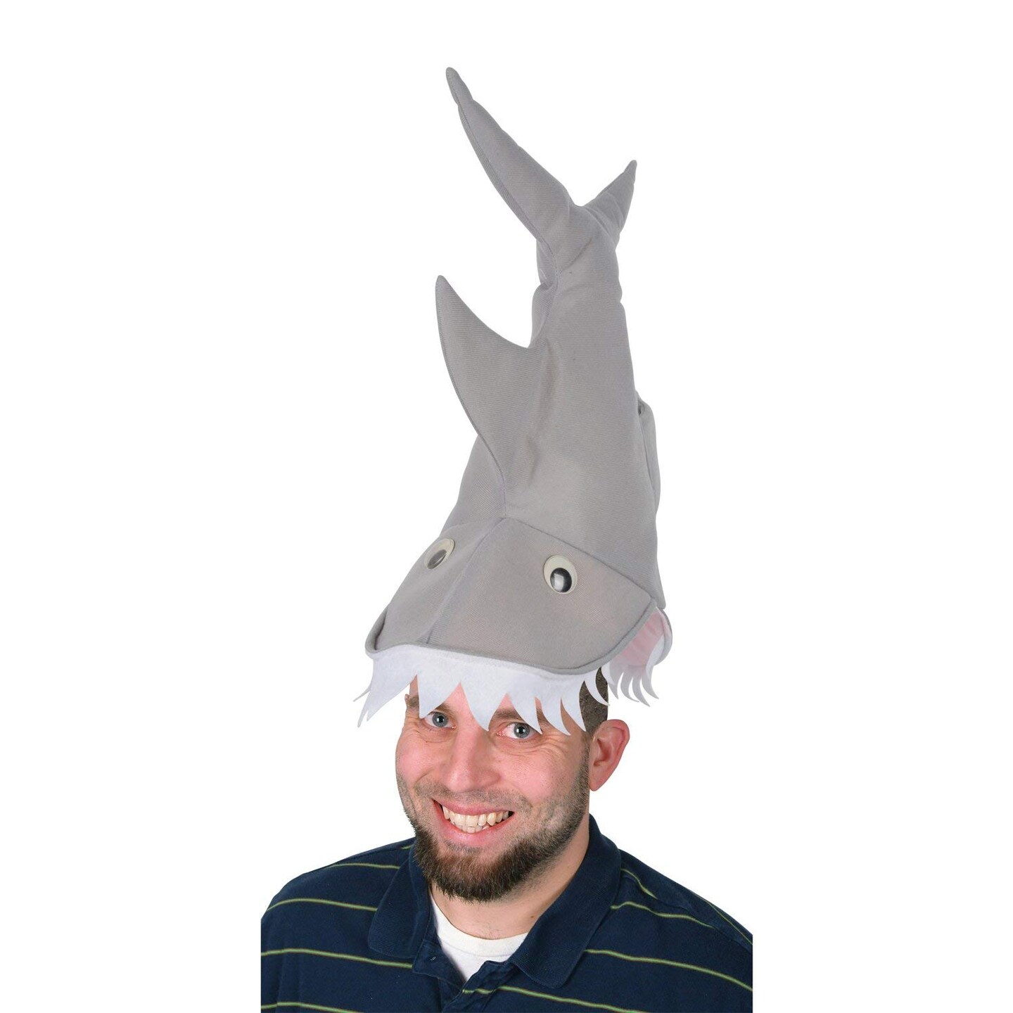 Shark Hat Set - 6 Plush Hats for Fun Parties and Dress-Up