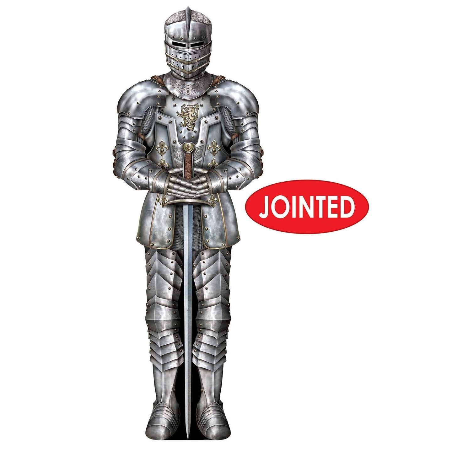 12 Pack Beistle Jointed Suit Of Armor Party Decoration